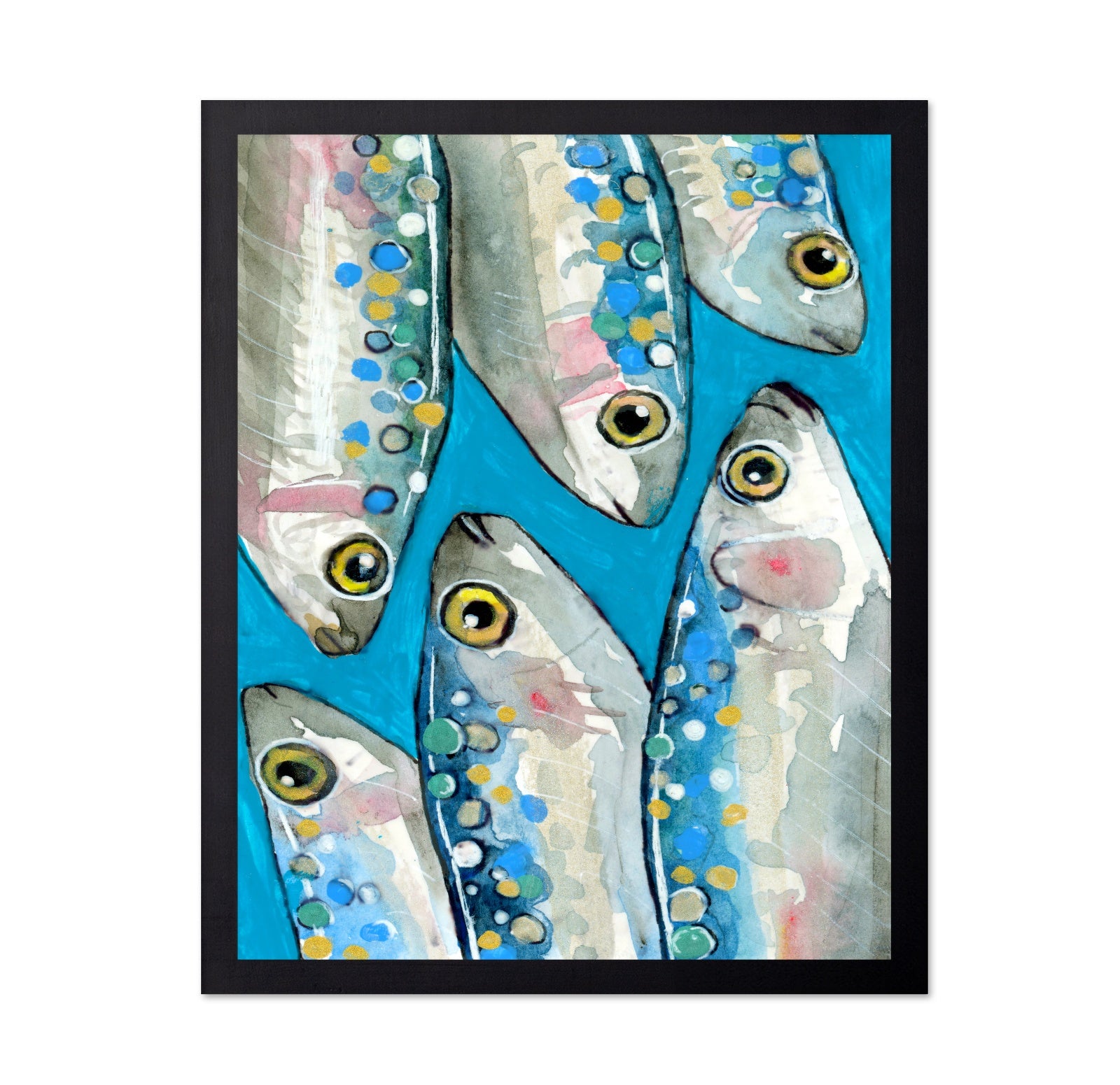 Colorful Fish Pattern No1