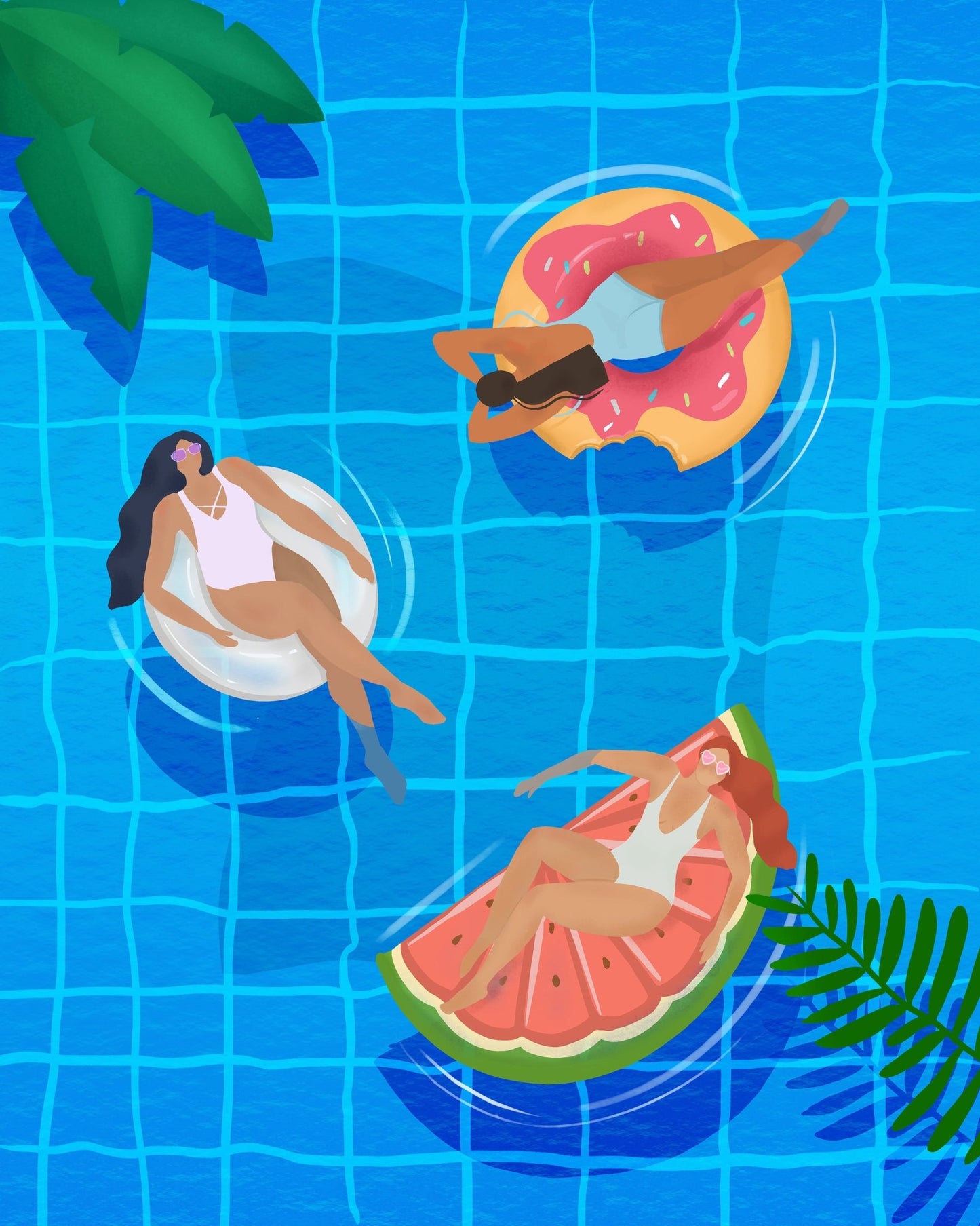 Poolside Float Vibes