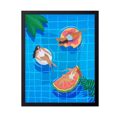 Poolside Float Vibes