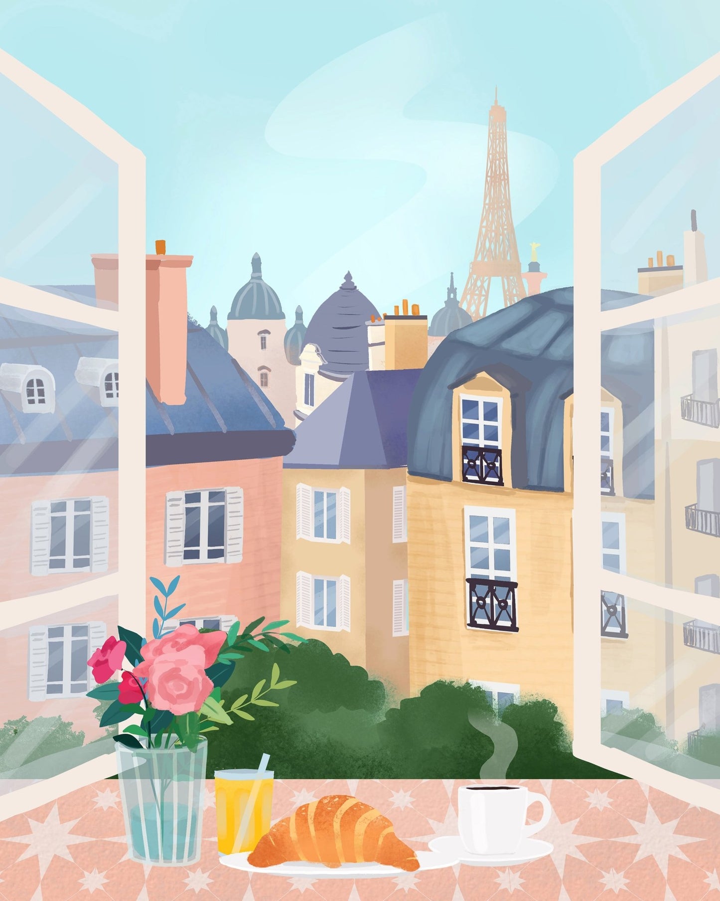 Paris Morning View