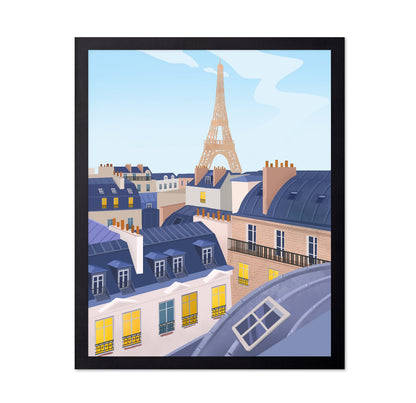 Paris Rooftop View No1