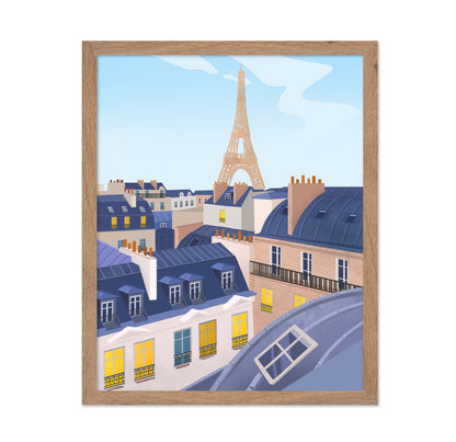 Paris Rooftop View No1