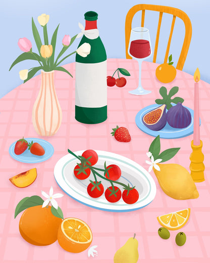 Italian Brunch Still Life