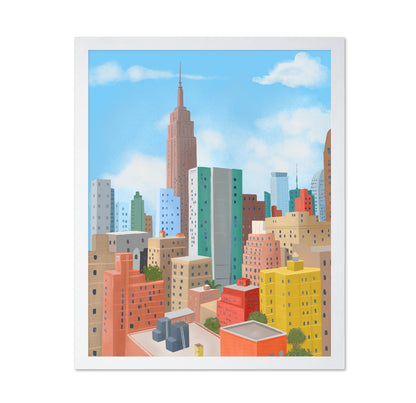 NYC Skyline Illustration No1