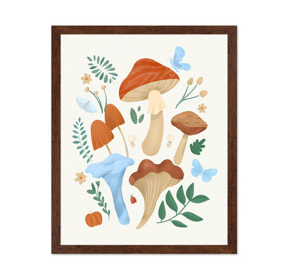 Colorful Mushroom Set