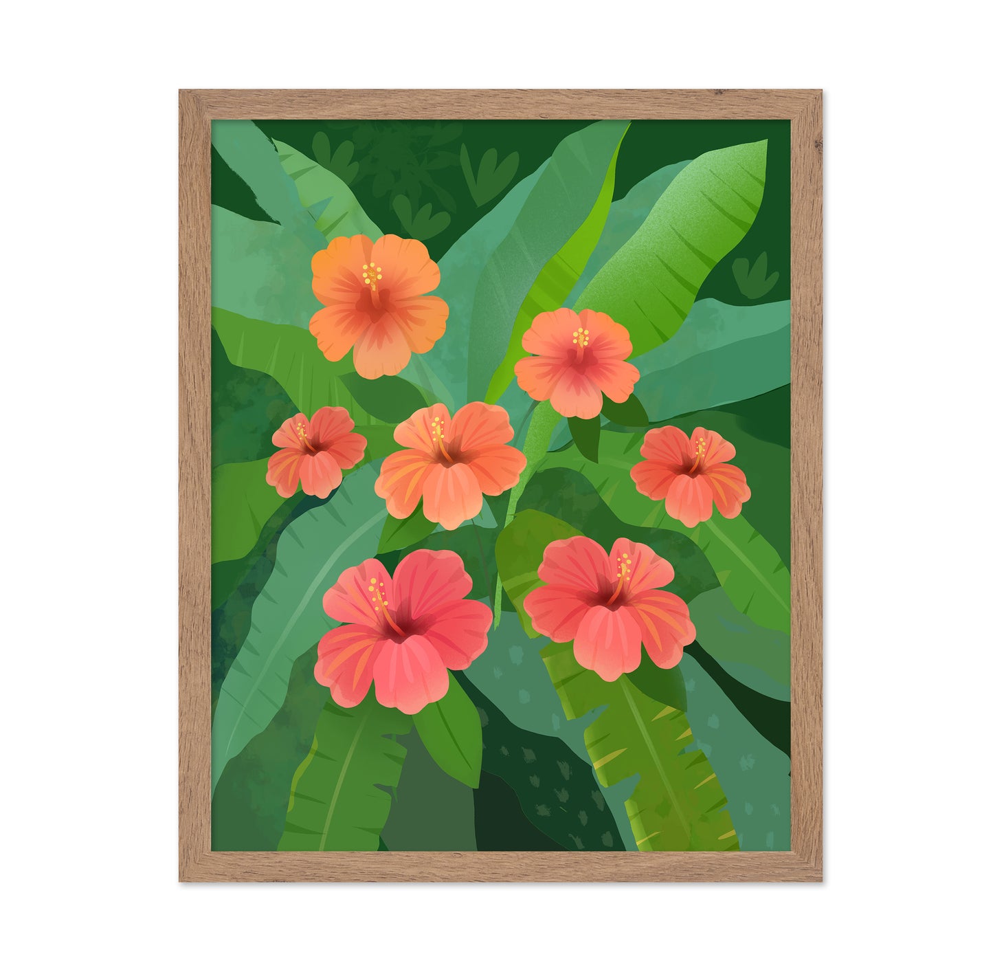 Tropical Hibiscus