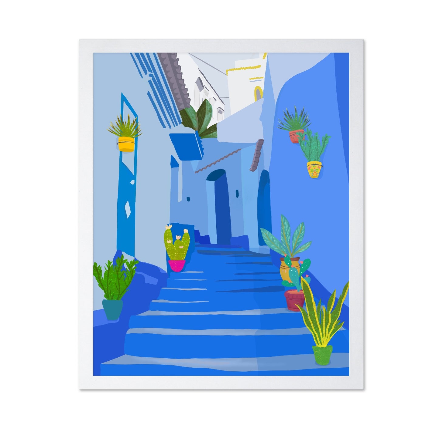 Blue Alley Steps
