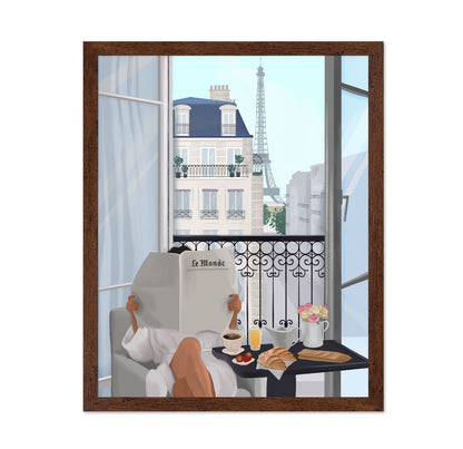 Paris Balcony Breakfast No1