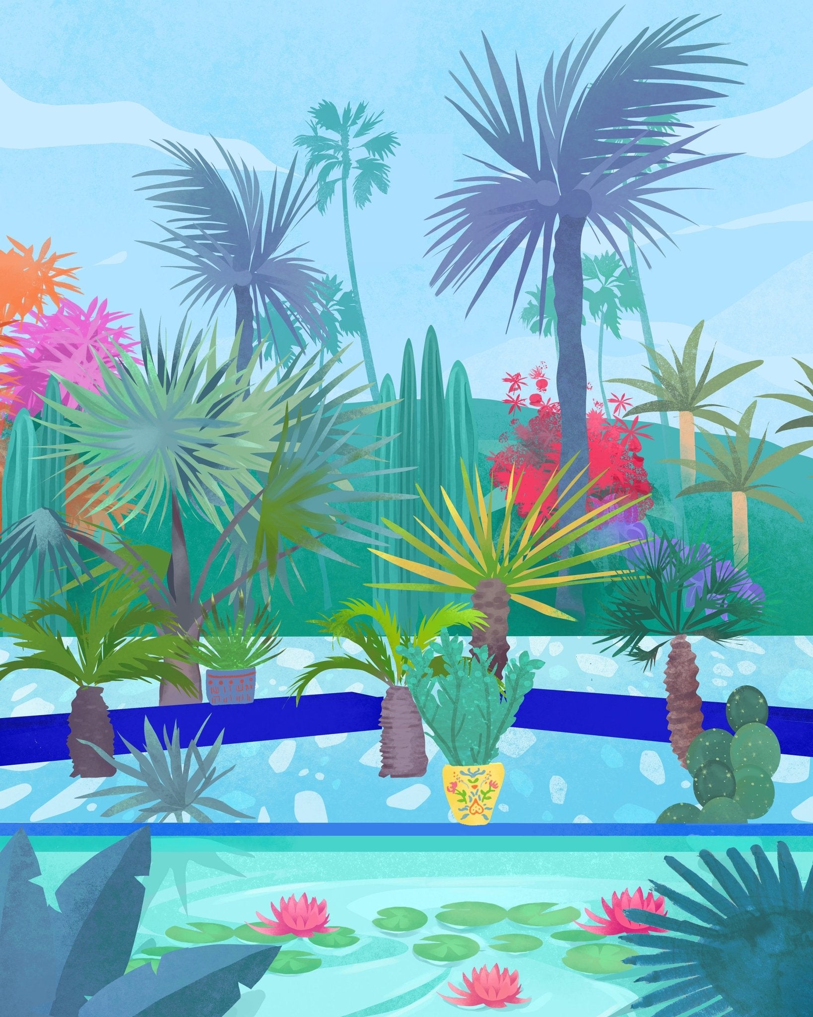 Moroccan Garden Oasis