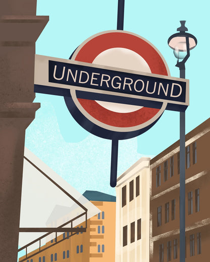 London Underground Sign