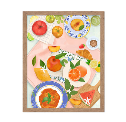 Summer Brunch Table