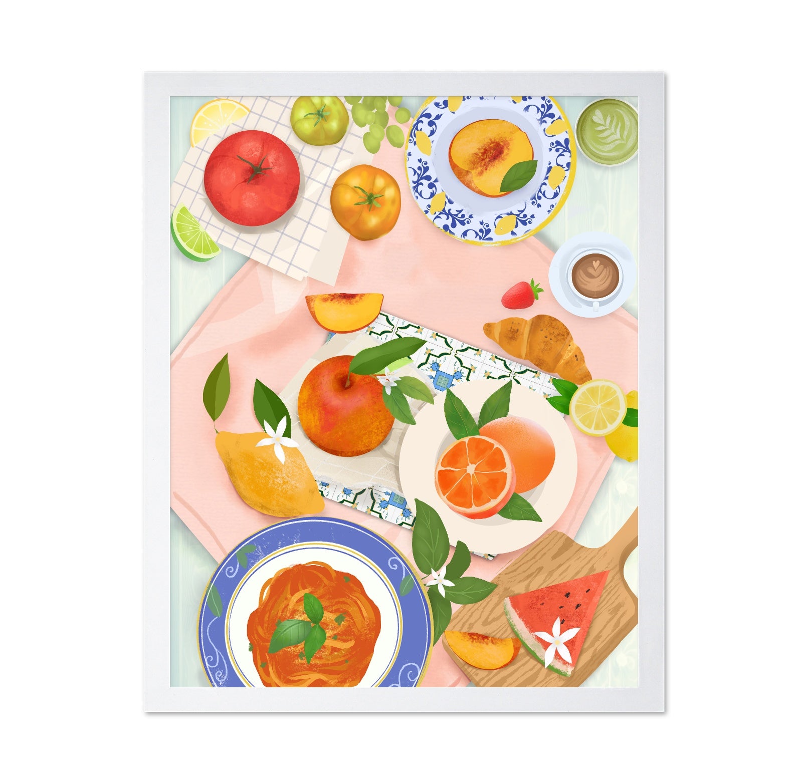 Summer Brunch Table