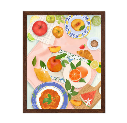 Summer Brunch Table