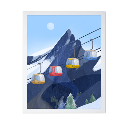 Mountain Ski Lift