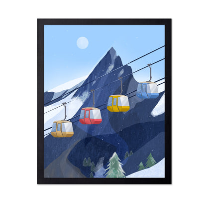 Mountain Ski Lift