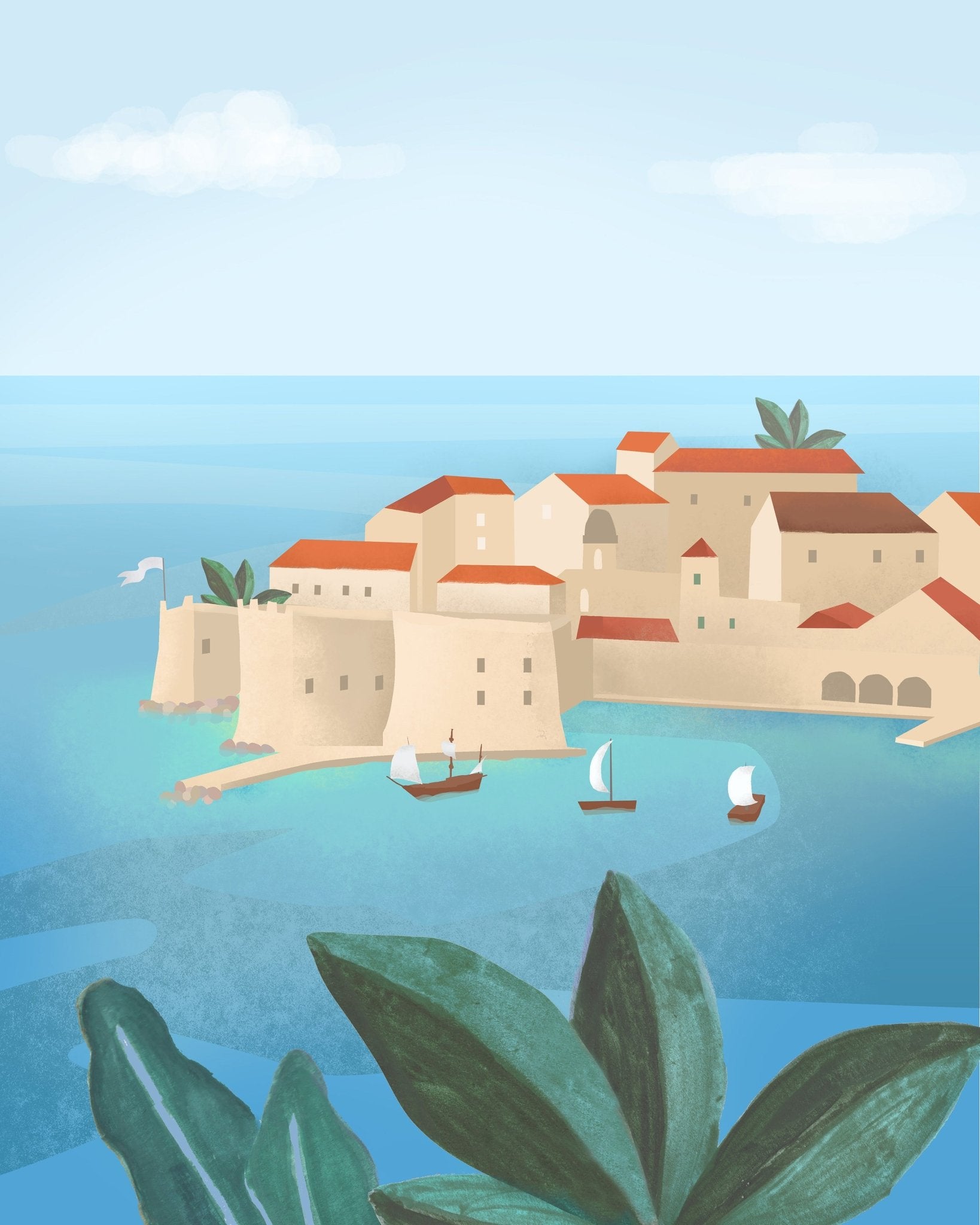 Dubrovnik Coastal City