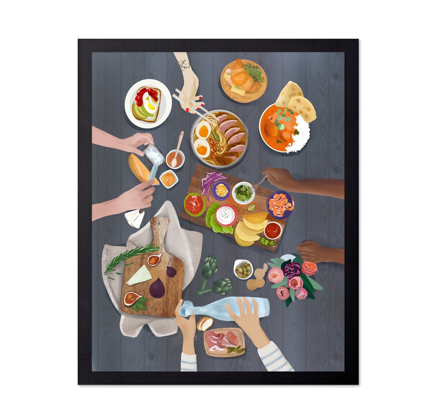 Global Brunch Table