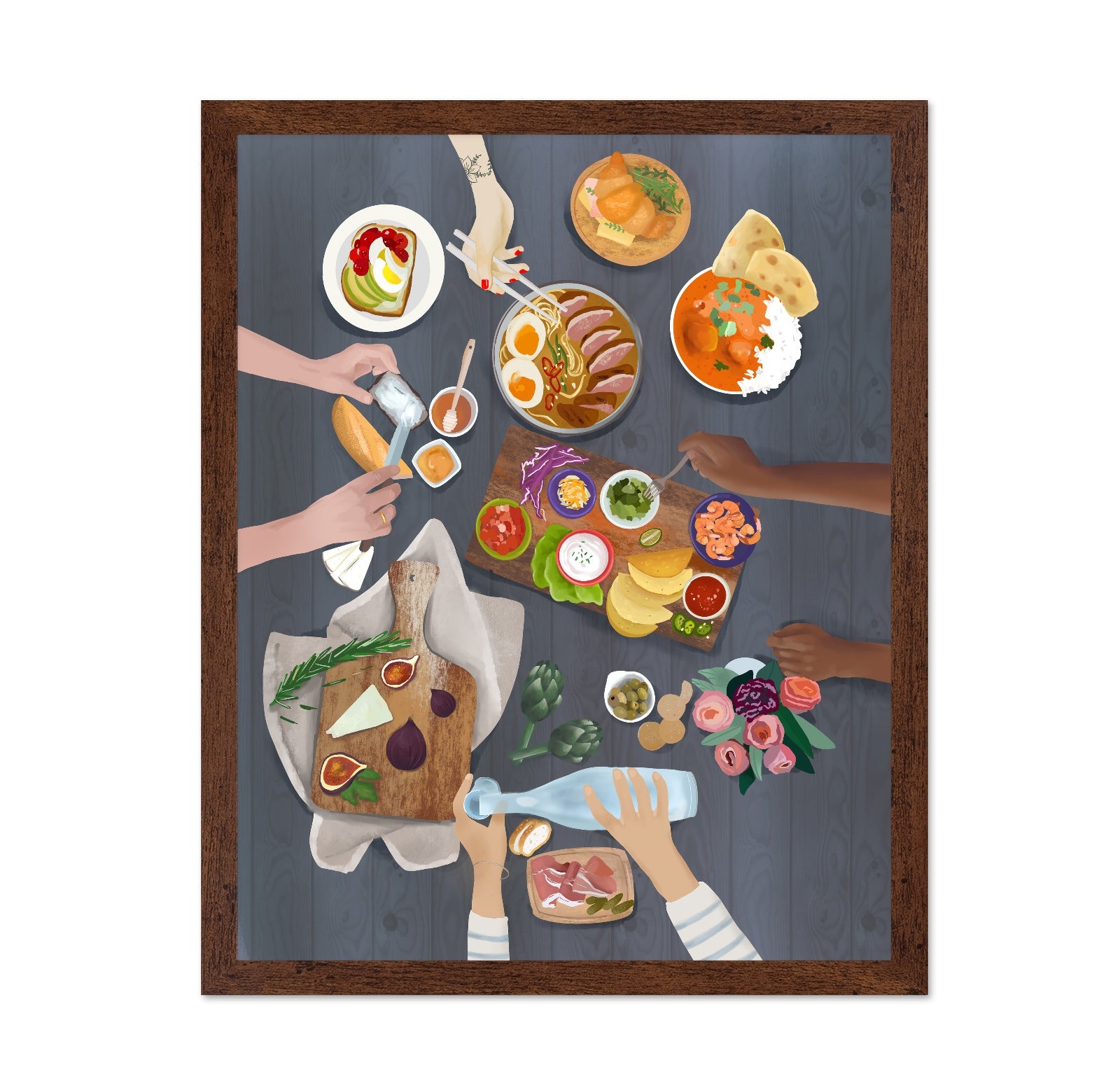 Global Brunch Table
