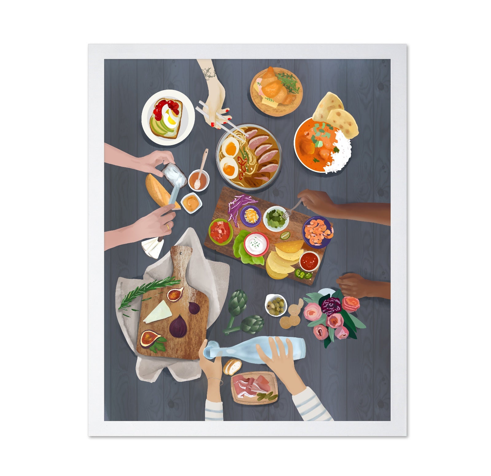 Global Brunch Table