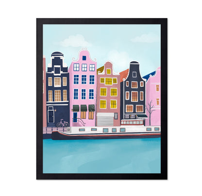 Amsterdam Canal Houses No1