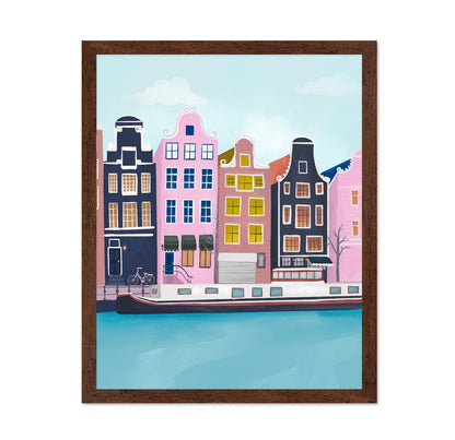 Amsterdam Canal Houses No1