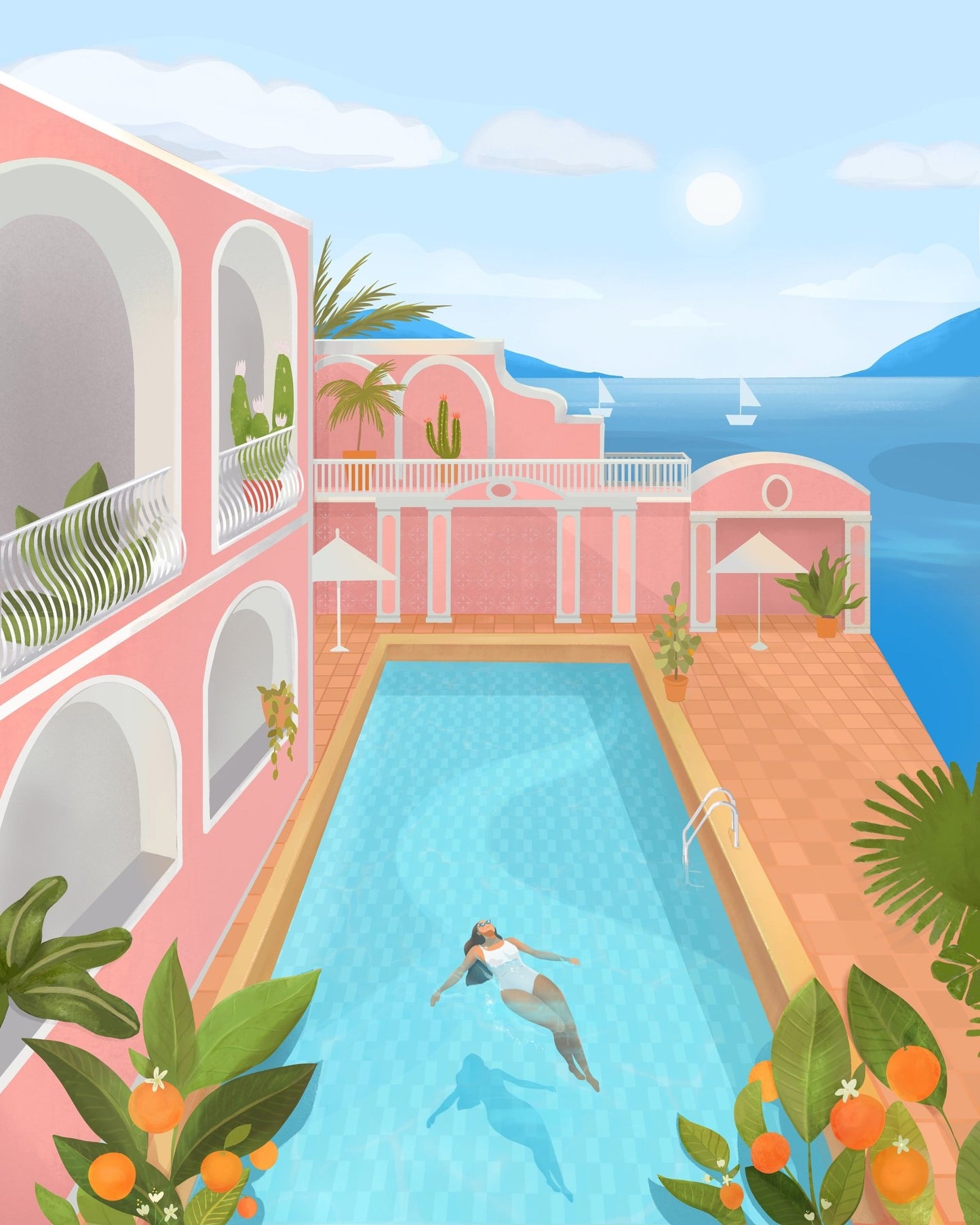 Mediterranean Pool Escape