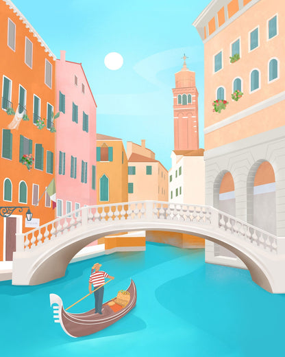 Venice Gondola Canal