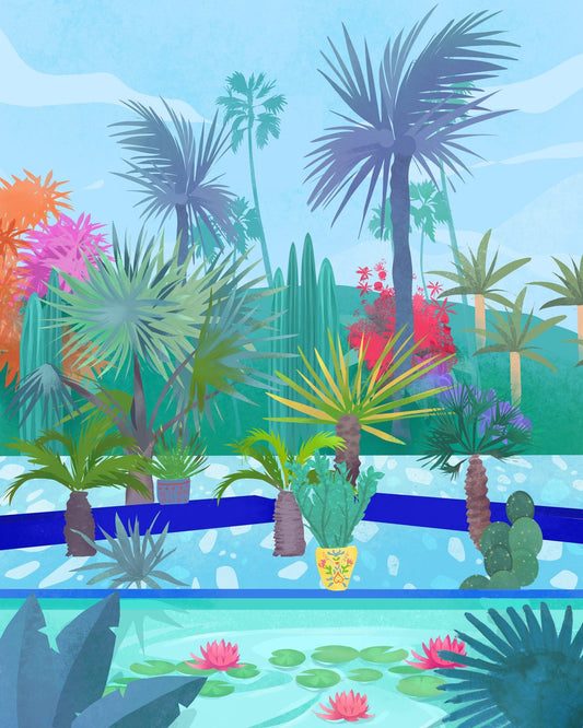Moroccan Oasis Garden