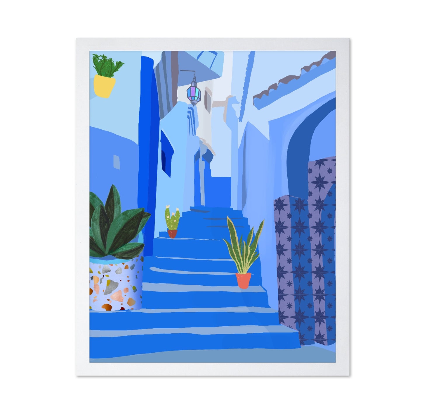 Blue Morocco Alley No2