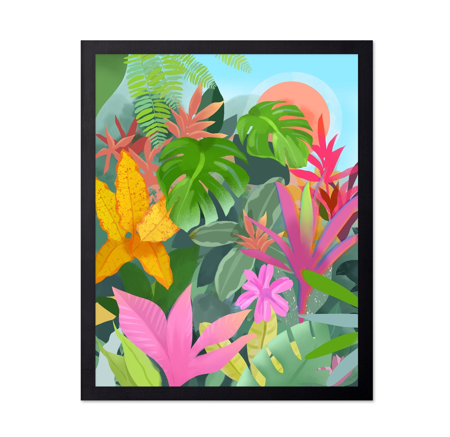 Tropical Sunrise Foliage