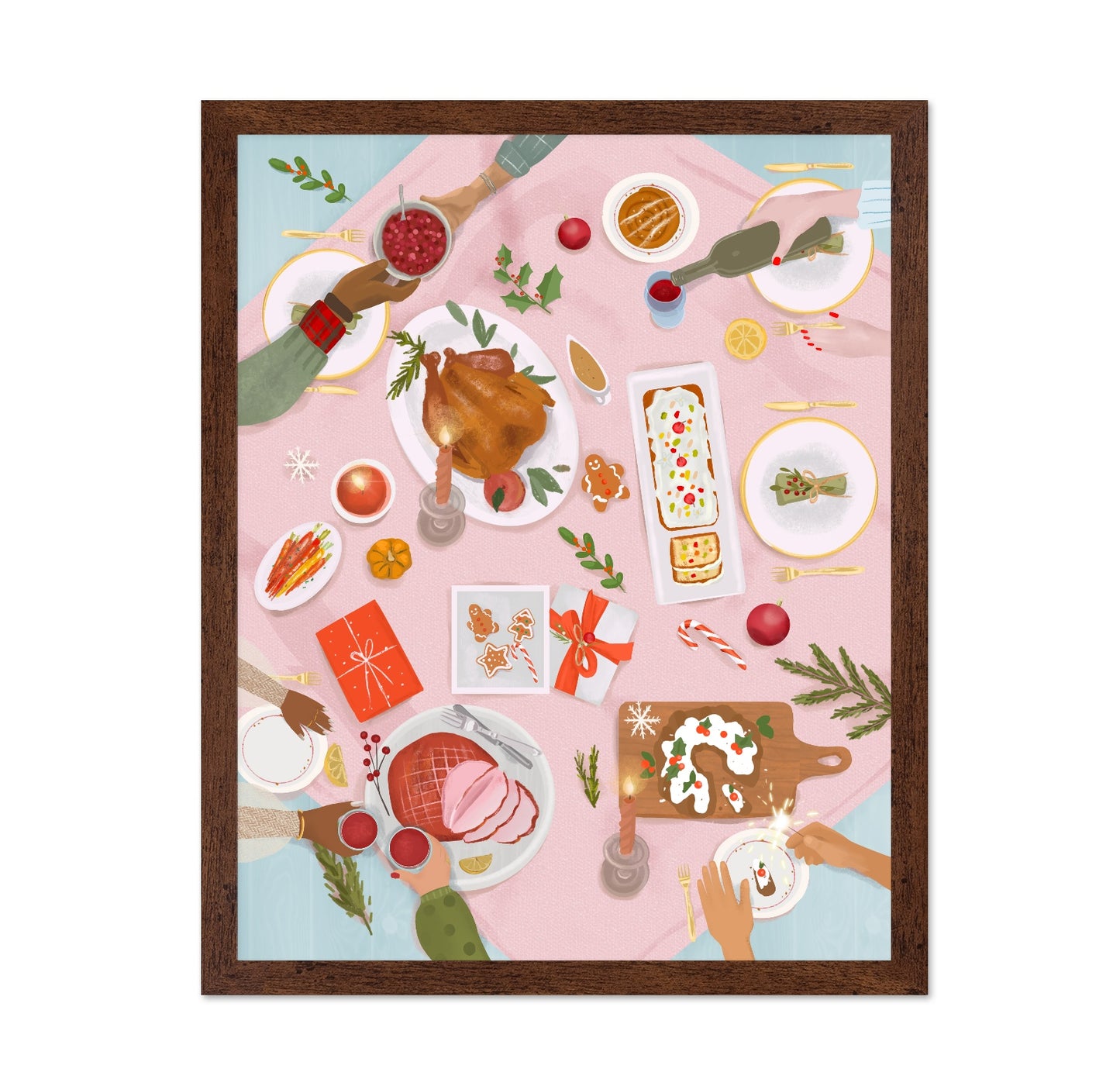 Christmas Brunch Table