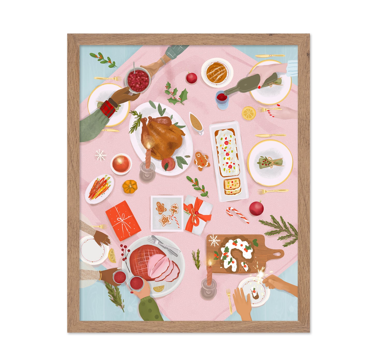 Christmas Brunch Table