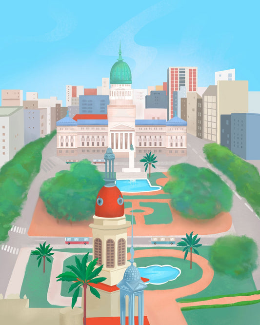 Buenos Aires Cityscape No1