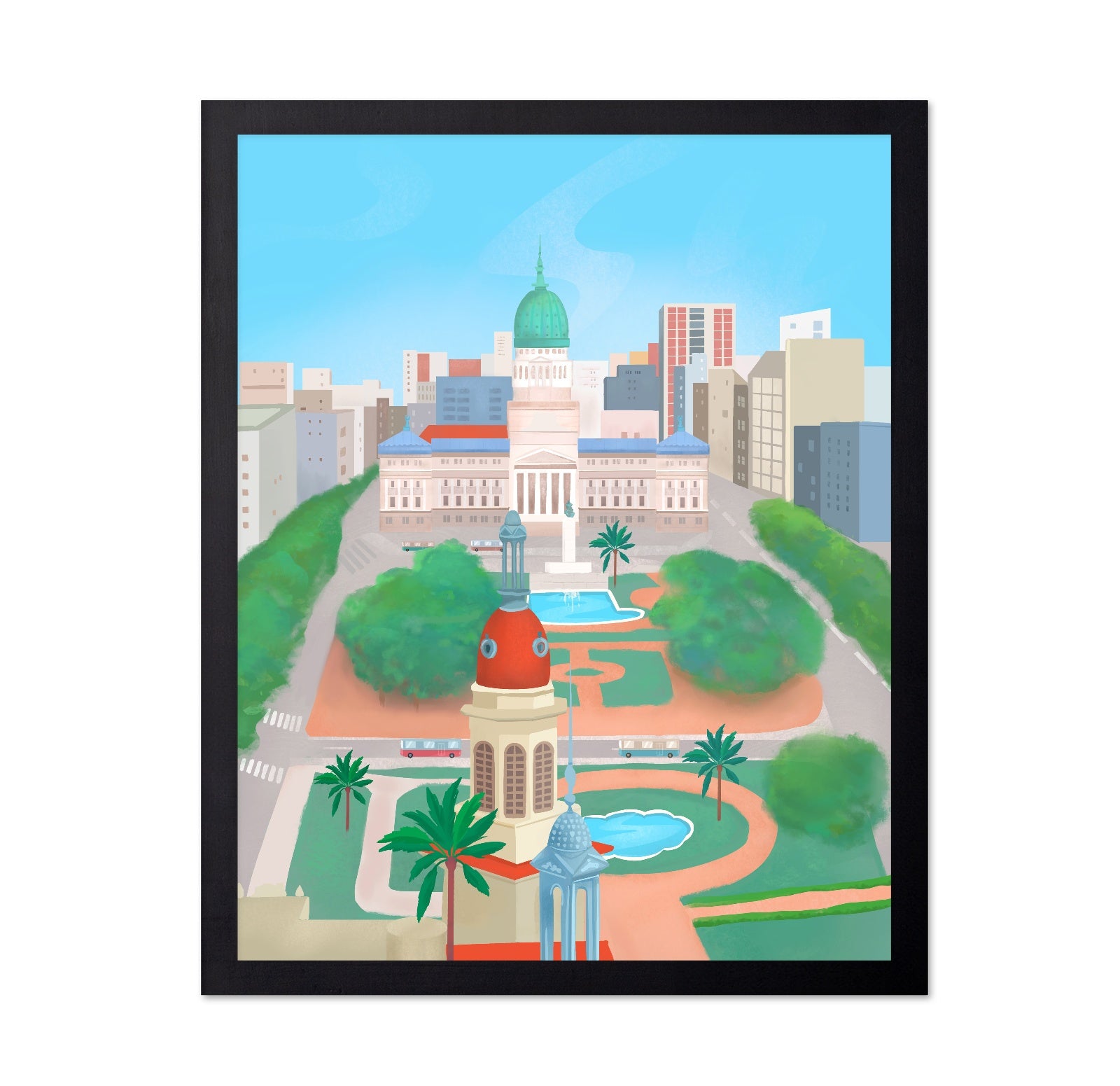Buenos Aires Cityscape No1