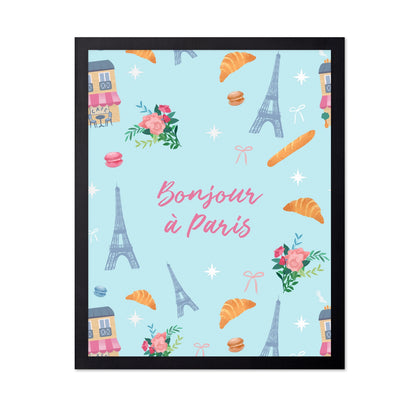 Bonjour Paris Pattern