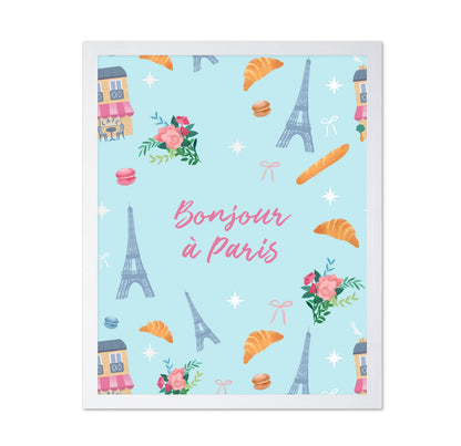 Bonjour Paris Pattern