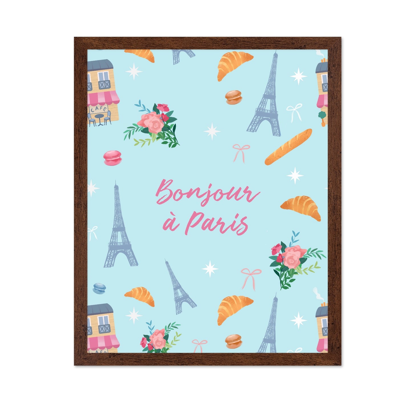 Bonjour Paris Pattern