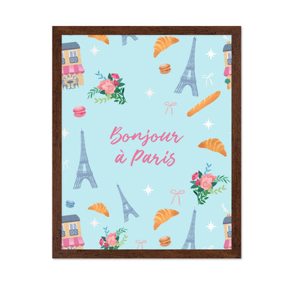 Bonjour Paris Pattern