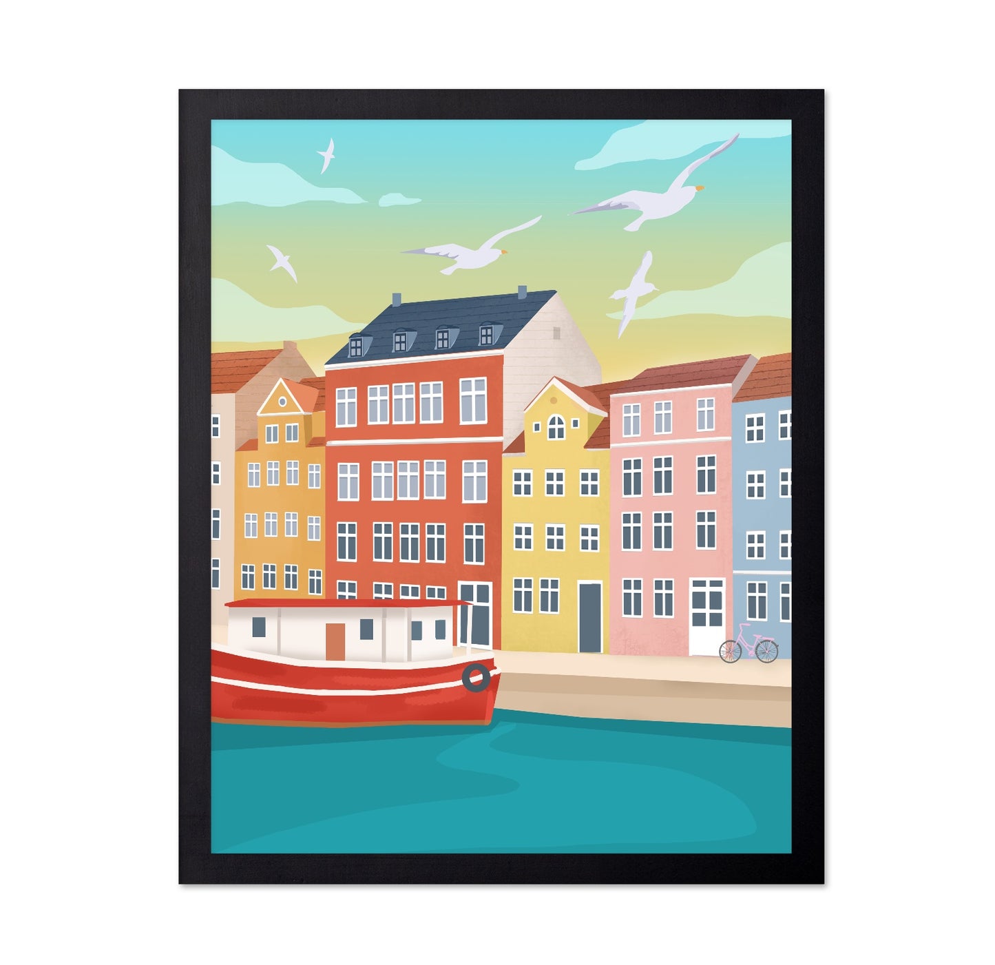 Copenhagen Harbor Houses