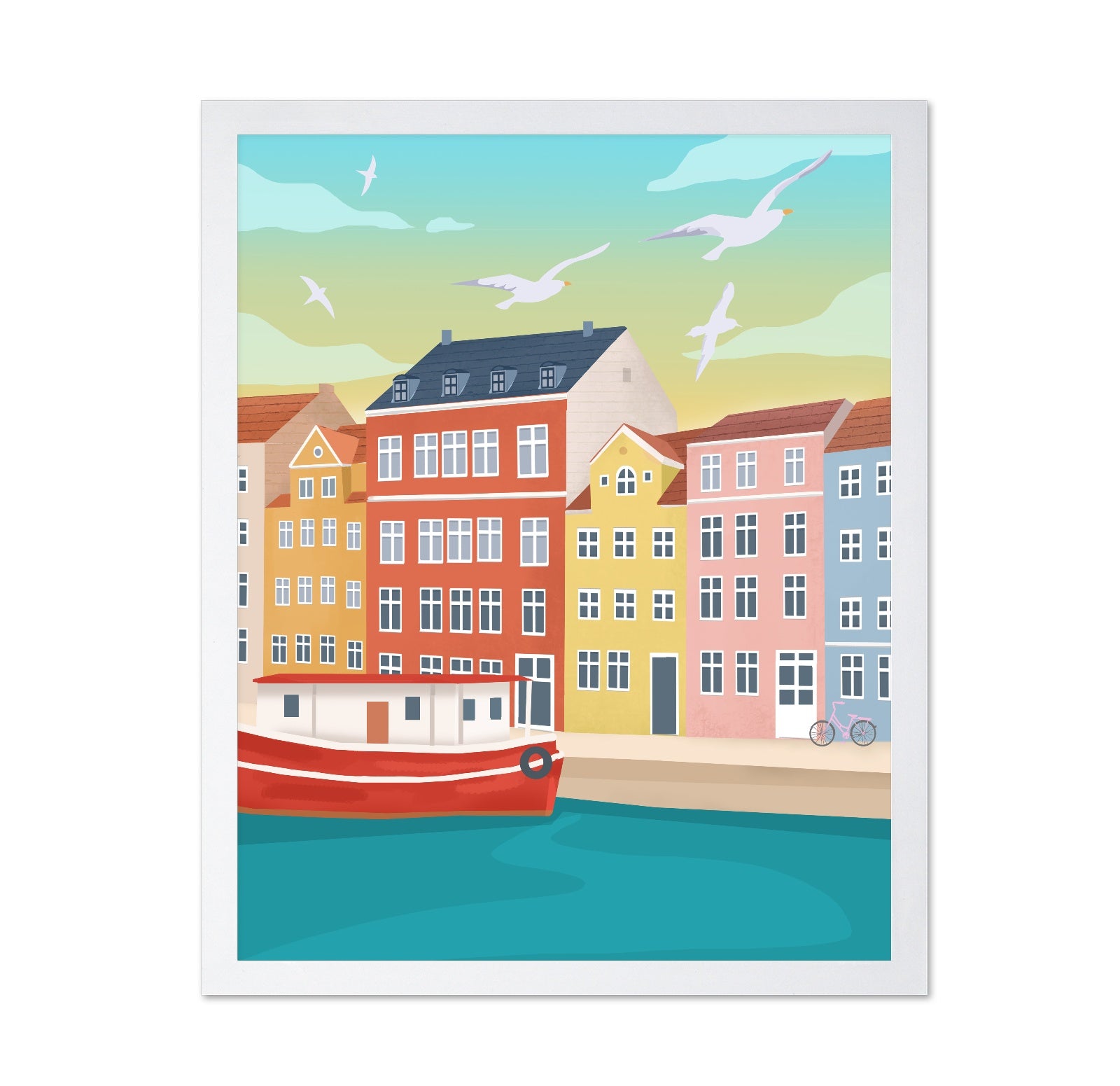 Copenhagen Harbor Houses
