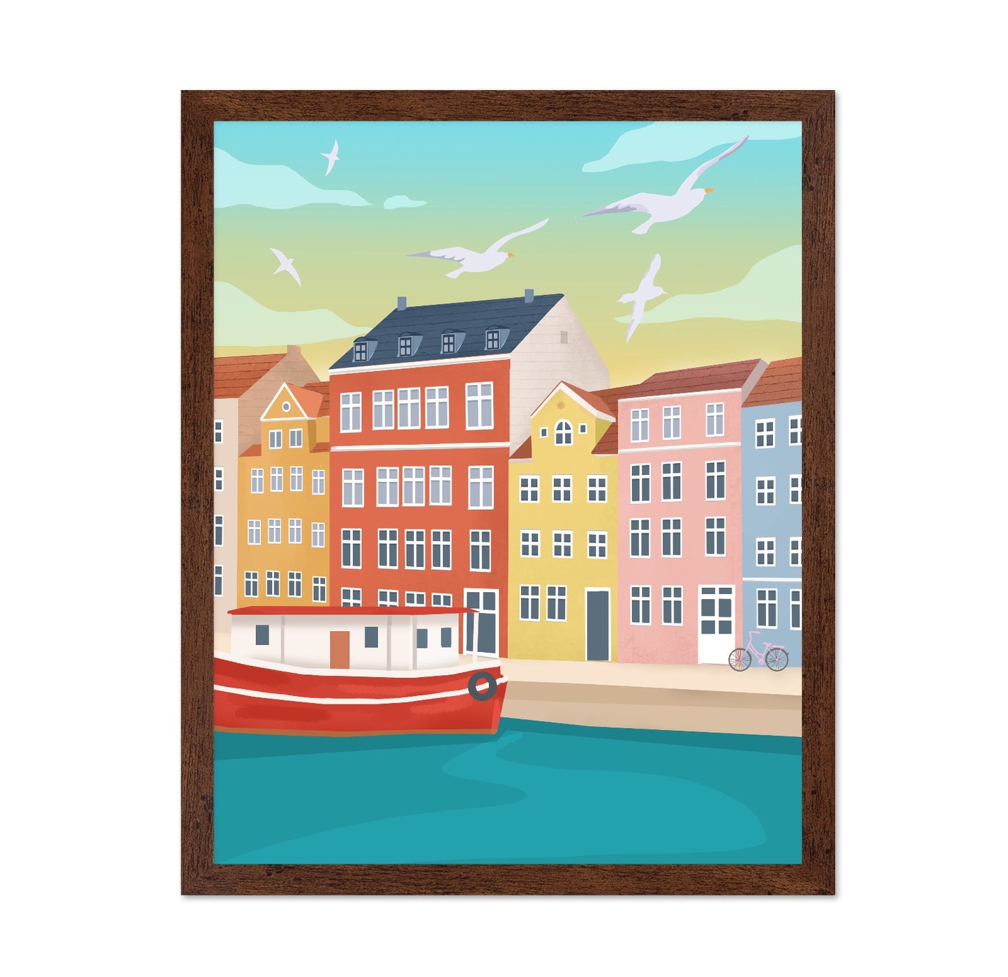 Copenhagen Harbor Houses
