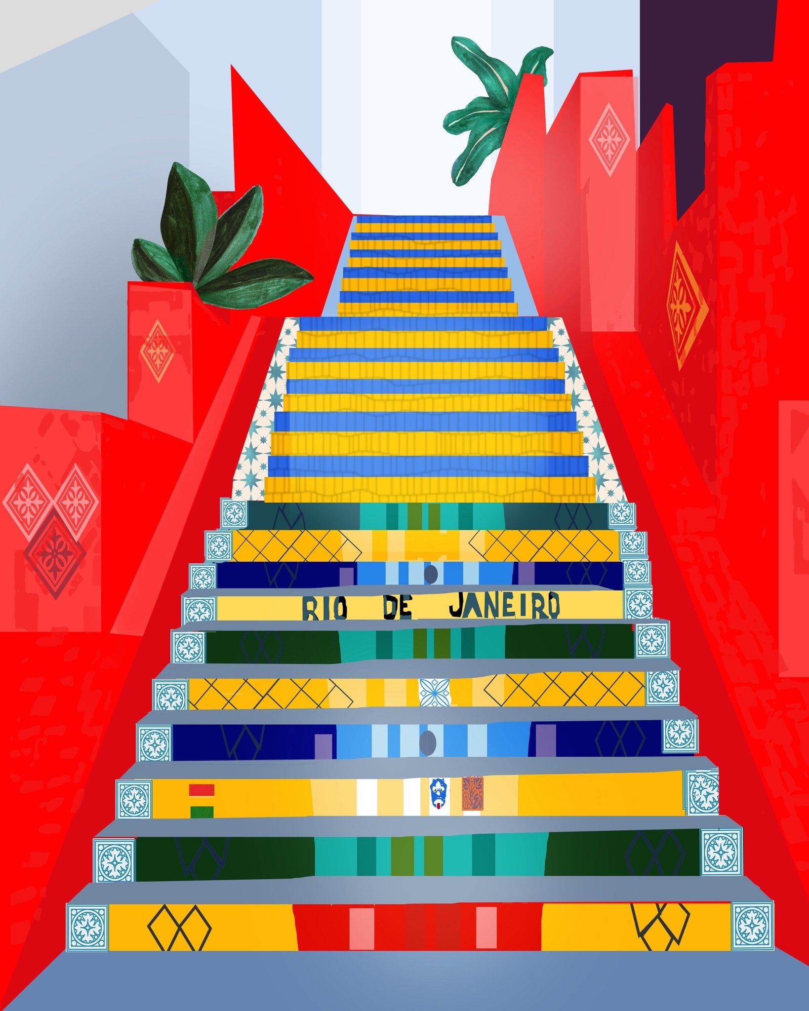 Rio De Janeiro Selaron Steps