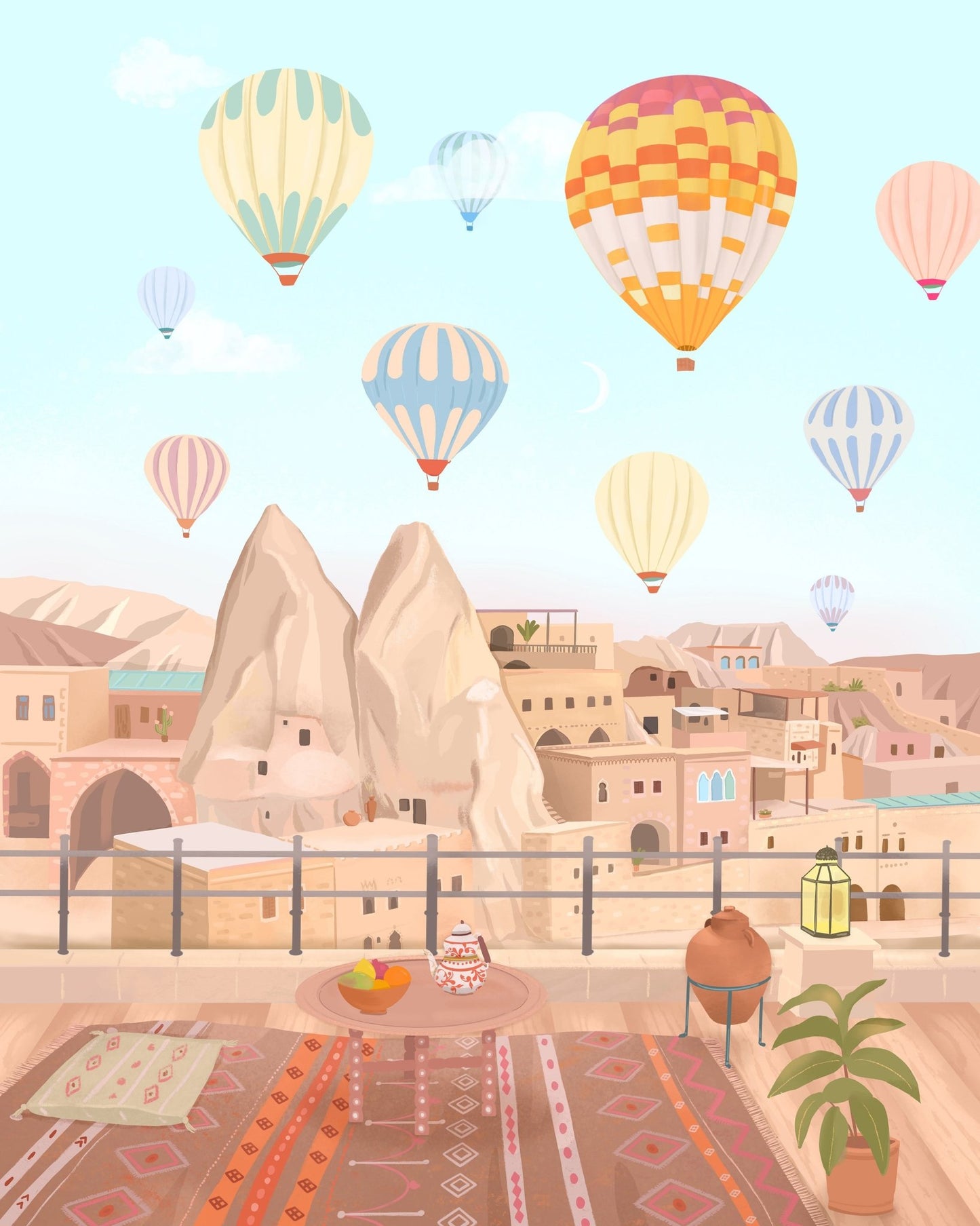 Cappadocia Hot Air Balloon View