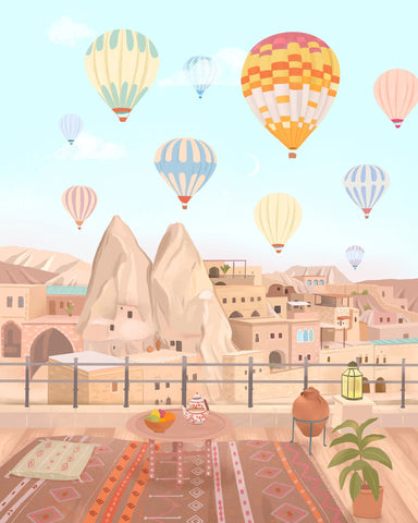 Cappadocia Hot Air Balloon View