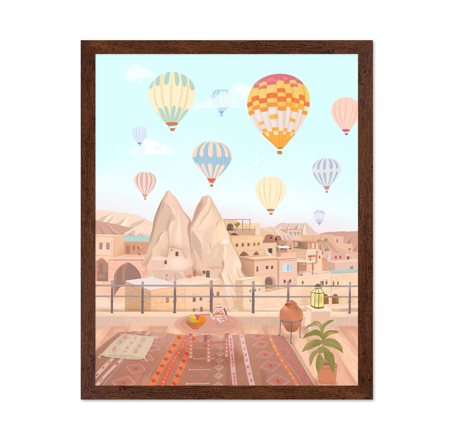 Cappadocia Hot Air Balloon View