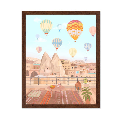 Cappadocia Hot Air Balloon View