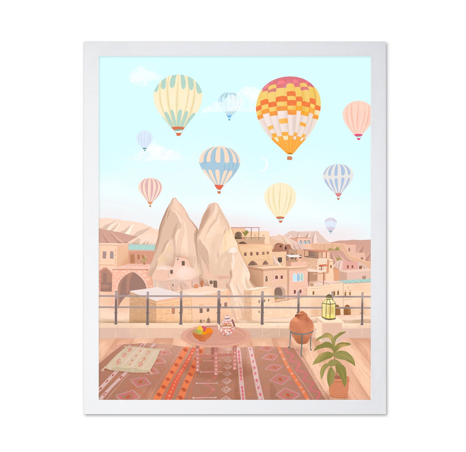 Cappadocia Hot Air Balloon View