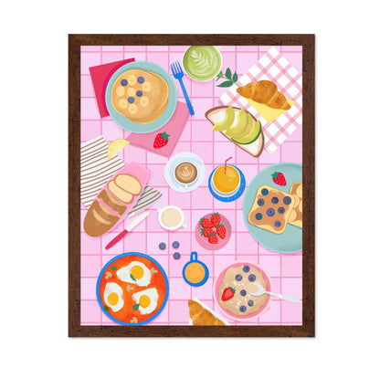 Colorful Breakfast Table Spread