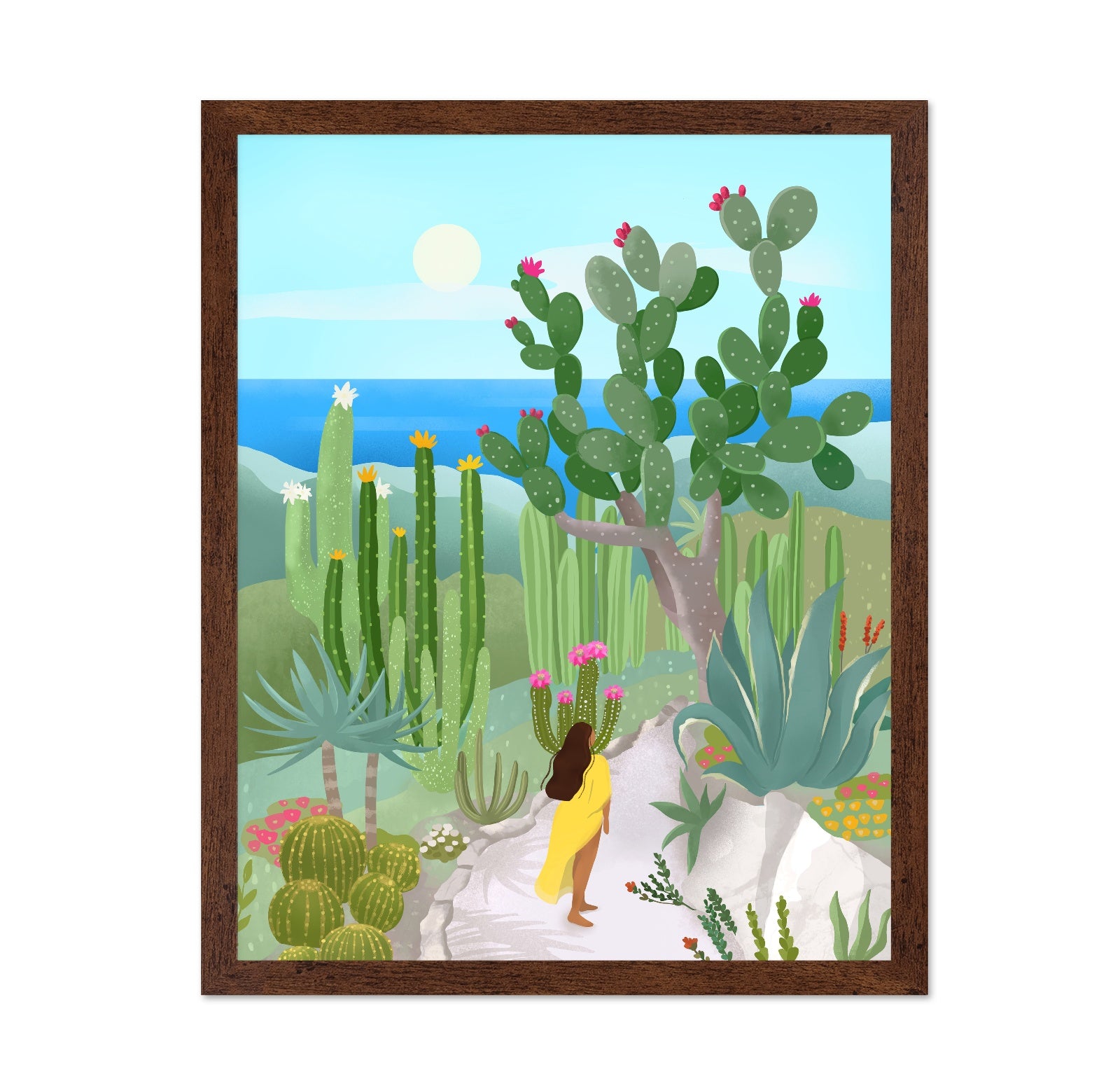 Desert Cactus Path