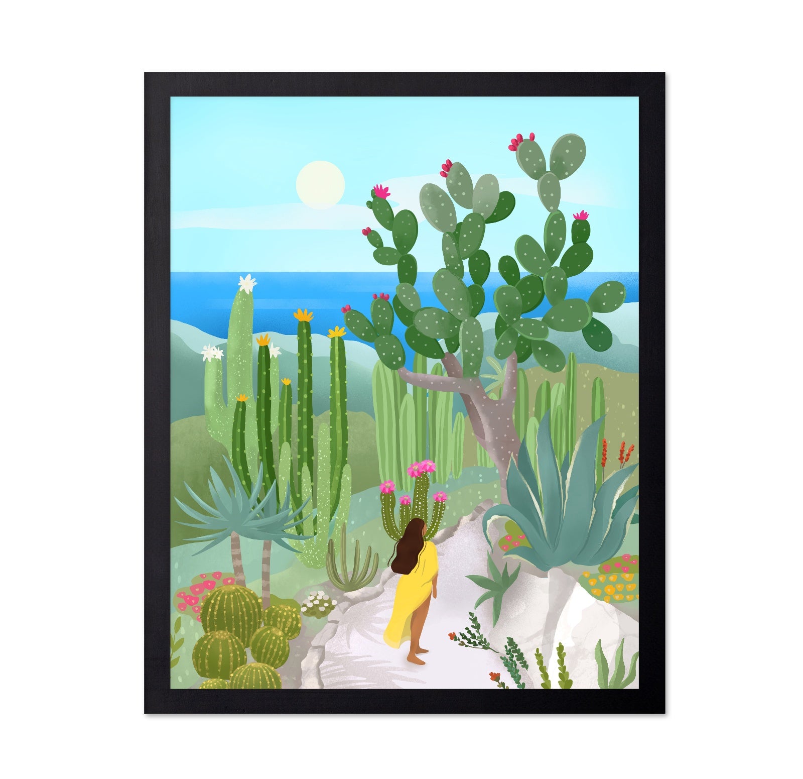 Desert Cactus Path